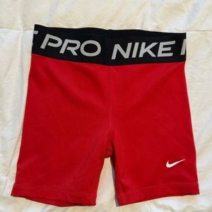 Girls Nike Pro Shorts